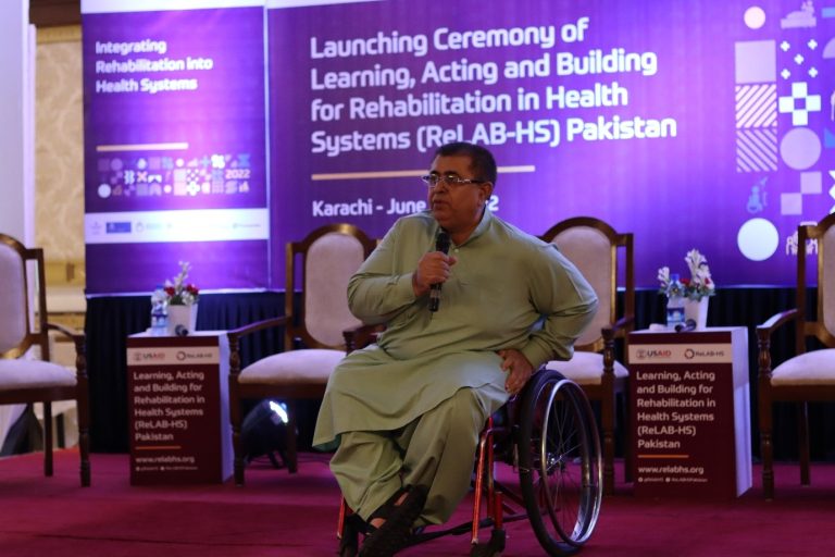 Rehabilitation and Assistive Technology Services Launched in Sindh