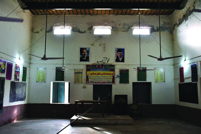 Hall of the Government High School Munday