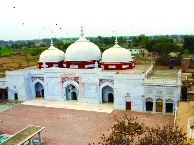 Jamia mosque of Sher Shah Suri at Bhera