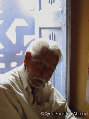 Kishanchand sahib, the elderly caretaker the temple