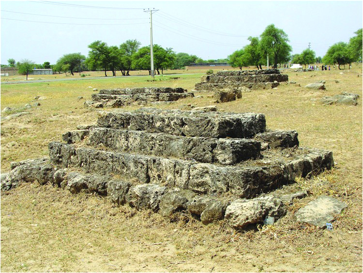 Mughal-period graves in Lalyal village
