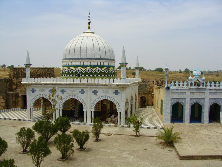 The shrine complex of Sahibzada Abdul Hakeem