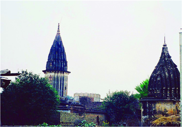 Two temples at Ram Das Ban, now called Bhaun Ada