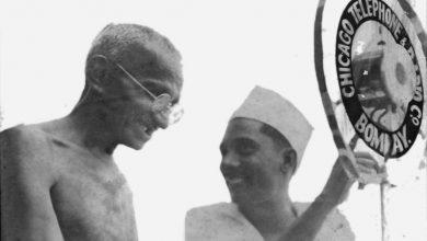 Photo of Nanik Motwane, who arranged amplifier for Gandhi’s public meeting in Karachi in 1929