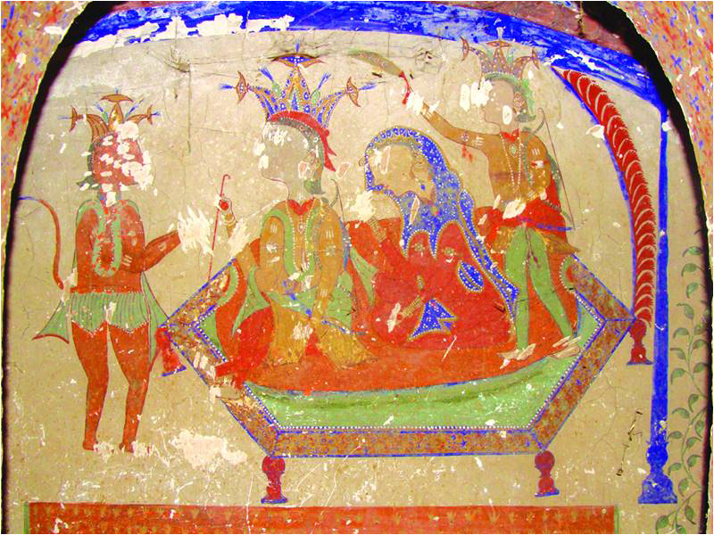 Rama with his consort in Gulyana temple