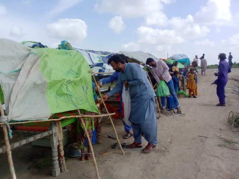 SAU Umerkot Campus continues extending relief to flood-affected people