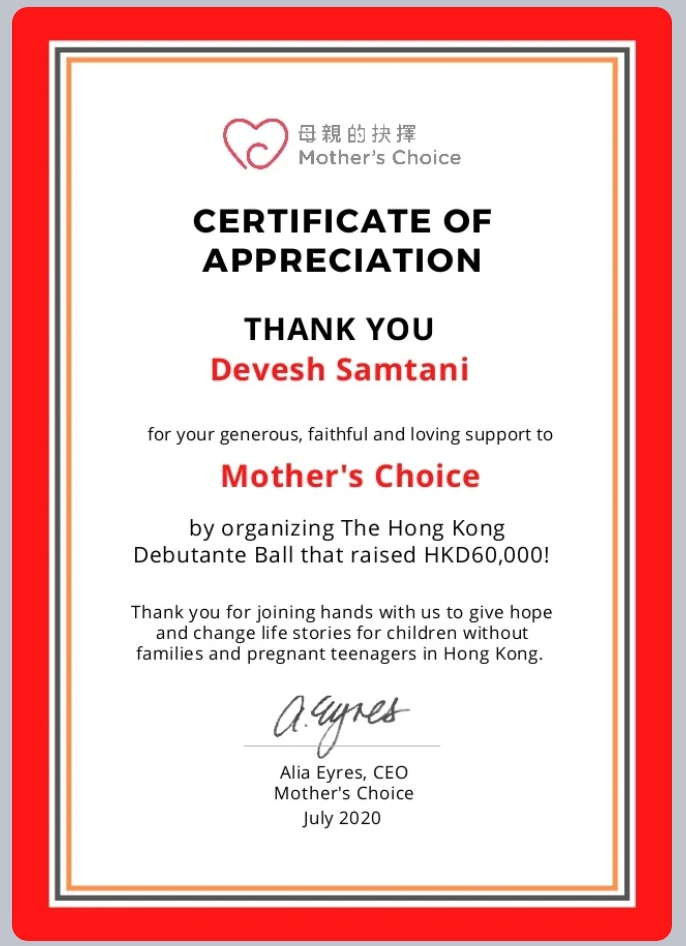 Devesh-Certificate