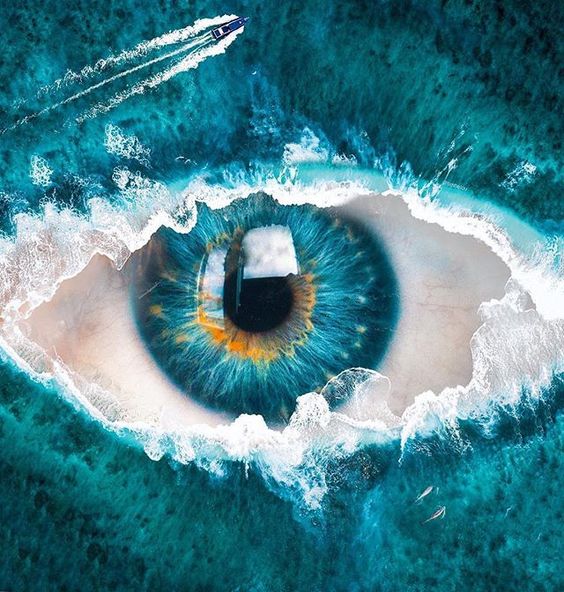 Eye- Sea Wave - Pinterest