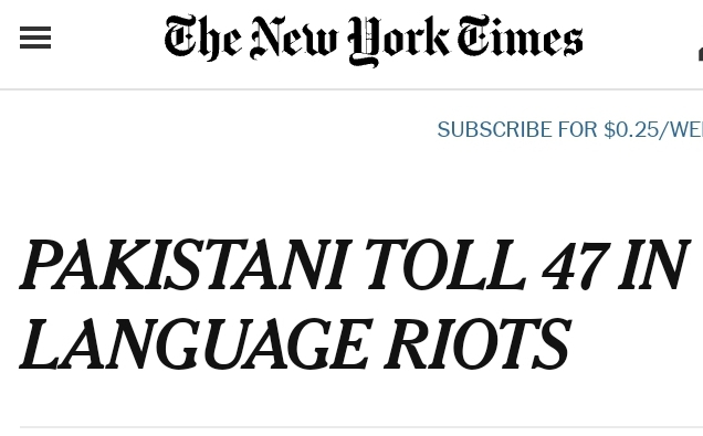 NYT-Sindh-LanguageRiots-Sindh Courier