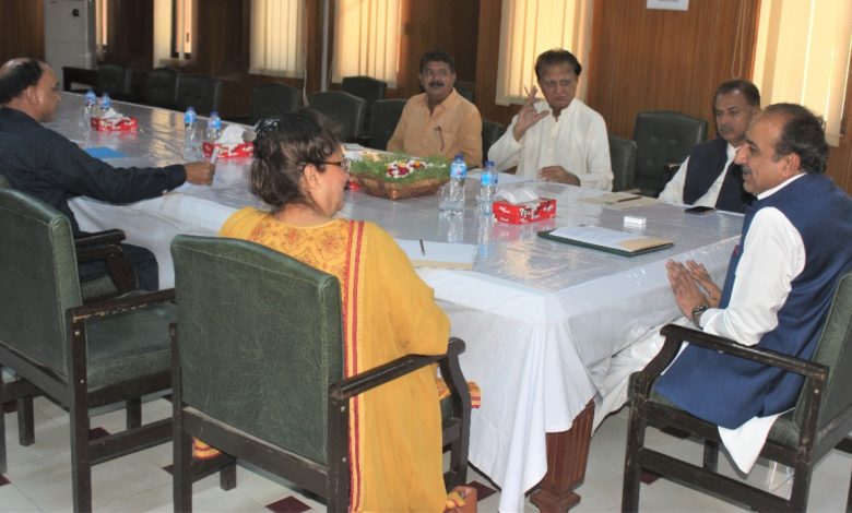 SAU-Museum-Meeting- Sindh Courier