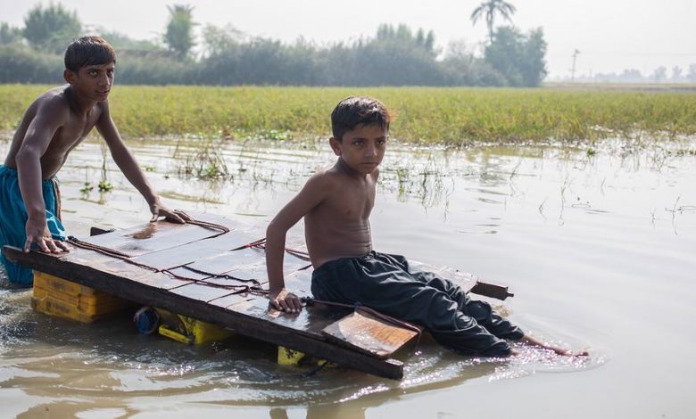 Photo of Over 27 million children at risk from devastating record-setting floods
