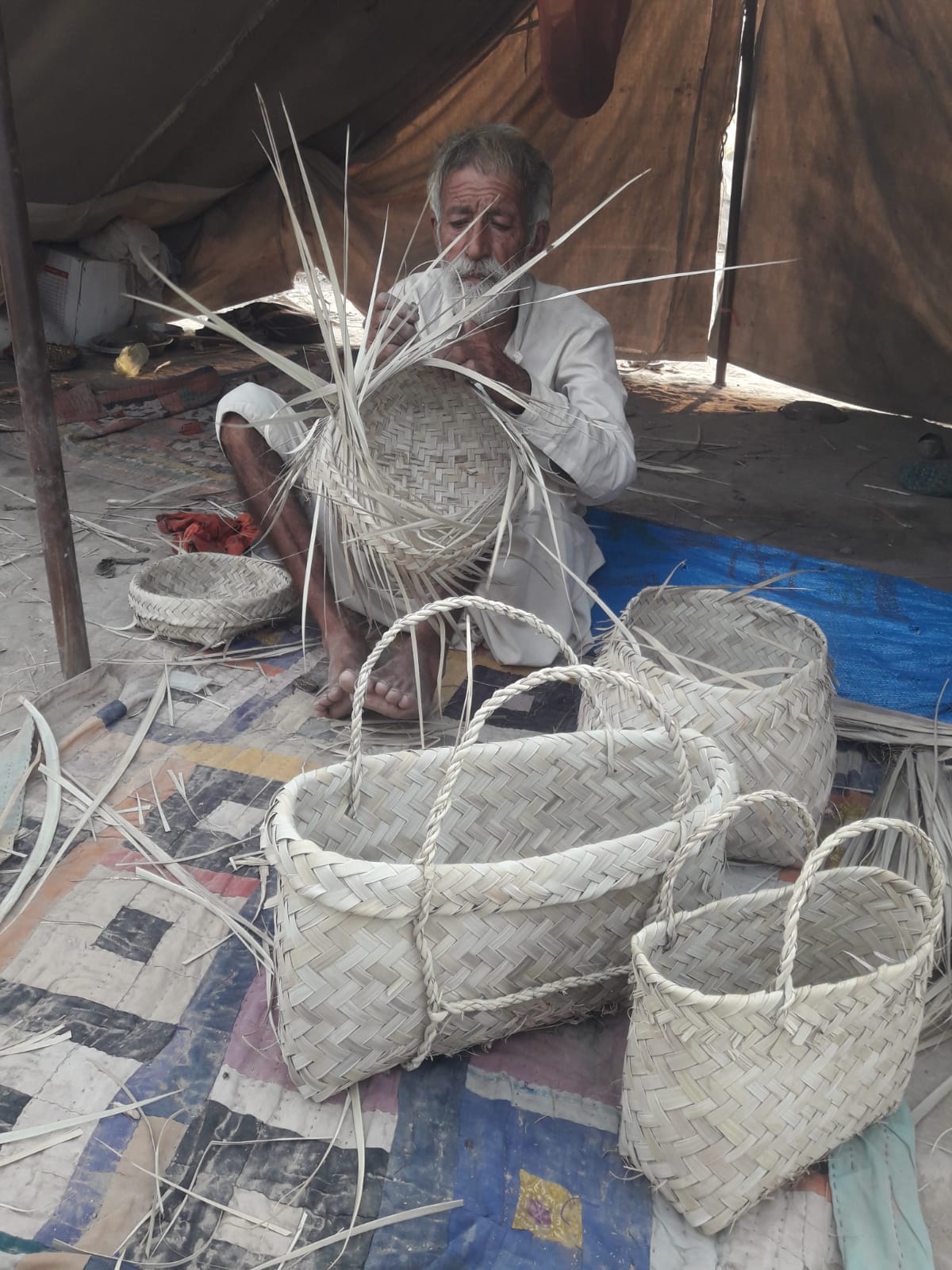 Dadu-Basket-Making- Sindh Courier