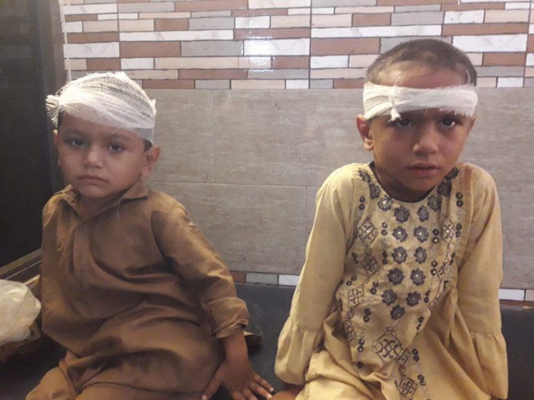 Skin ailments spread due to unhygienic conditions in flood-hit areas of Dadu district