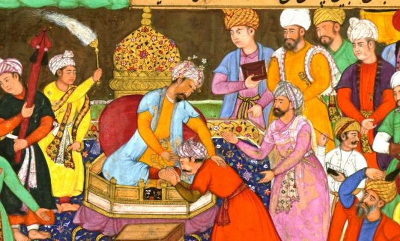 India-Mughal-Kings- Scroll