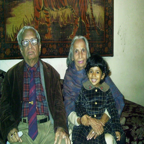 Niranjan Khilnani with wife Chitra