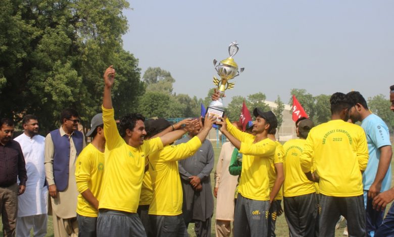 Photo of Tape Ball Cricket Finals at Sindh Agriculture University