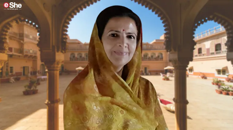 Photo of Sindh-born Sarita Kumari Sodha on her royal Rajput heritage, Indo-Pak history, and peace