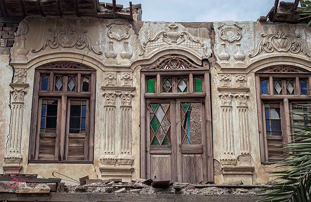 Shikarpur - Ruins of a Colonial Building with European Architecture