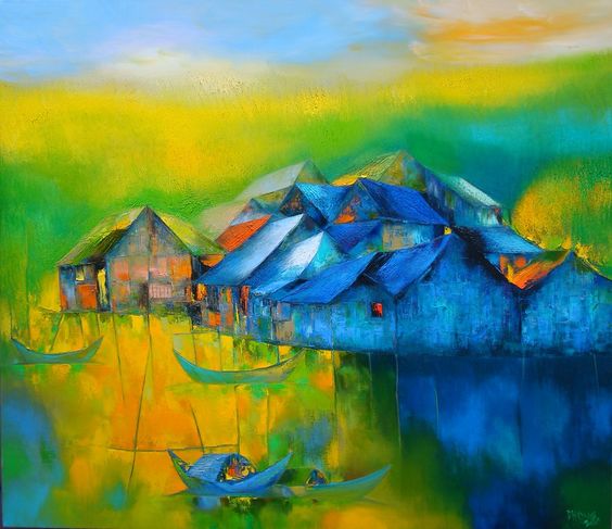 Vietnam - Painting - Pinterest
