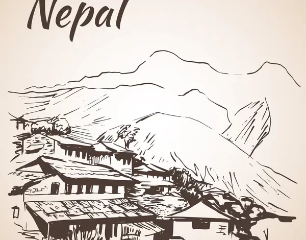 depositphotos_113778214-stock-illustration-a-mountain-village-in-nepal
