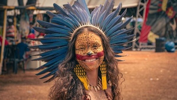 Brazilian Indigenous activist Alice Pataxo - 2022 - Photo Twitter