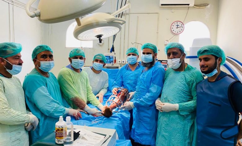 Photo of Khairpur doctors repair the fractures through Ilizarov device