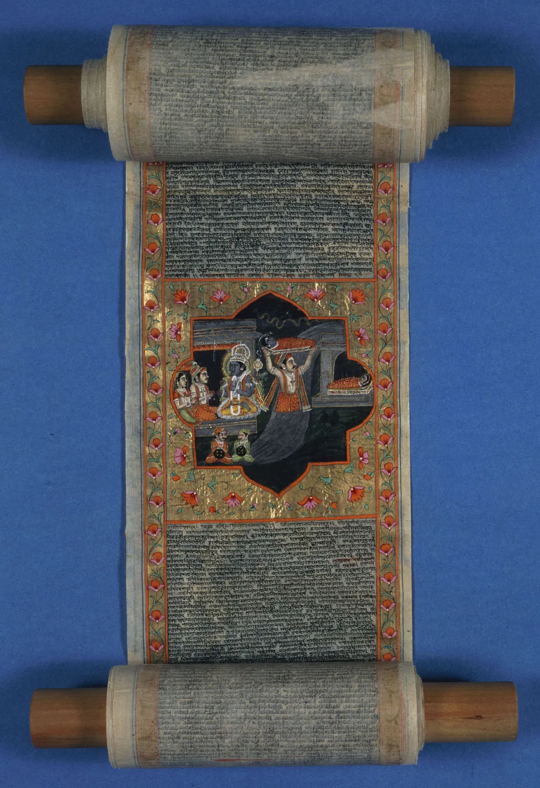Devanagari-script-section-Bhagavata-purana-Sanskrit-British-Library-1900