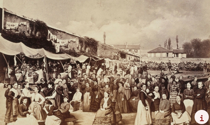 Photo of Women at the barricades