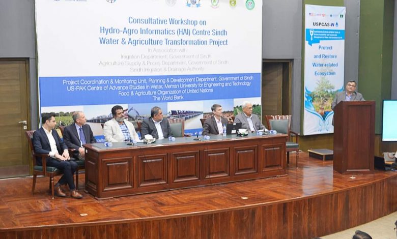 Photo of FAO to establish Hydro-Agro Informatics Center in Sindh