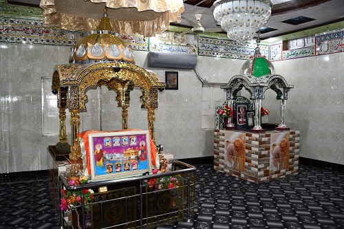 Interior view of Guru Nanak Darbar in Chak