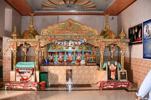 Interior view of Prem Prakash Manadl in Chak