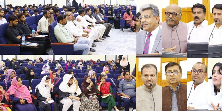 Photo of Consultative Workshop held at Shah Abdul Latif University Khairpur