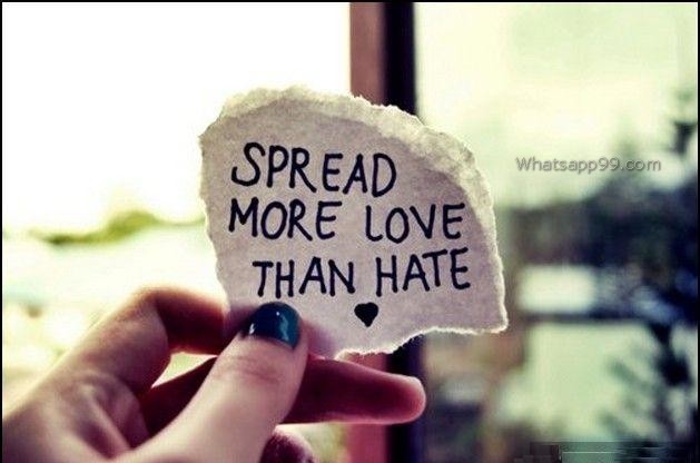 Photo of Spread love, it is a way to reach God