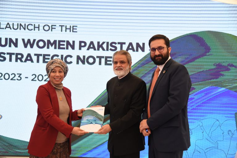 UN Strategic Note 2023- 2027 launched for Gender Equality and Women Empowerment in Pakistan
