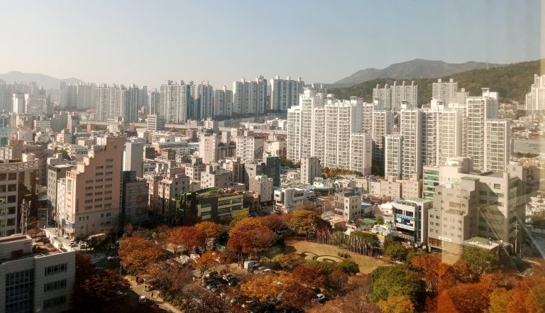 A view of Busan City
