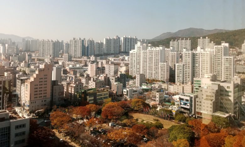 A view of Busan City