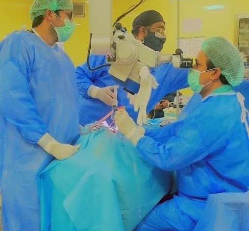 Photo of Gambat Institute of Medical Sciences conducts Cochlear Implant Surgery
