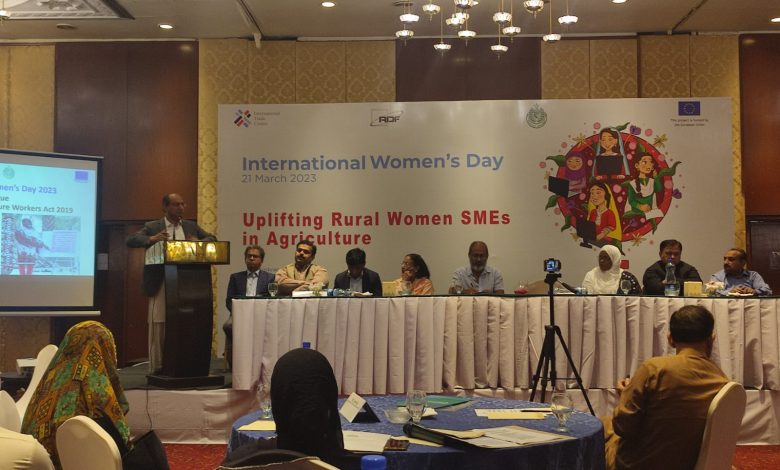 Photo of Seminar held on Rural Women SMEs in Agriculture in Sindh