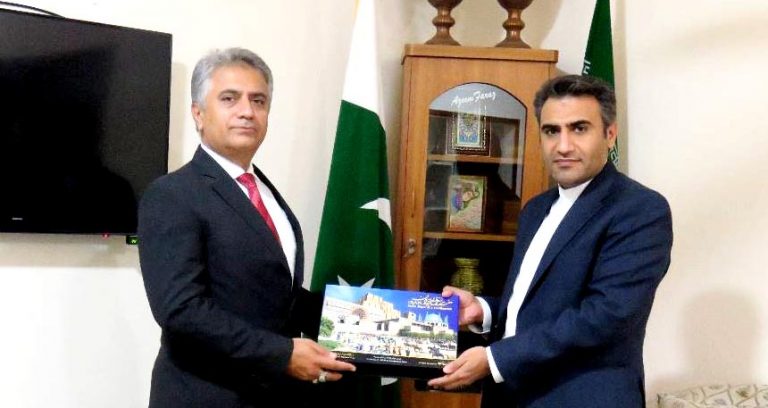 SUCL VC with Iranian Envoy - Sindh Courier
