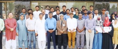 Photo of Workshop on Human Rights, Democracy and Climate Change held at Shah Abdul Latif University