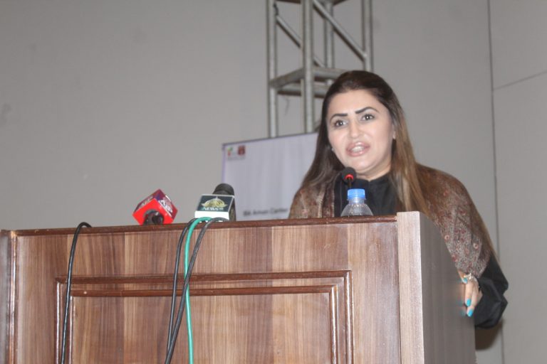 Shazia Marri- Summit- Sindh Courier