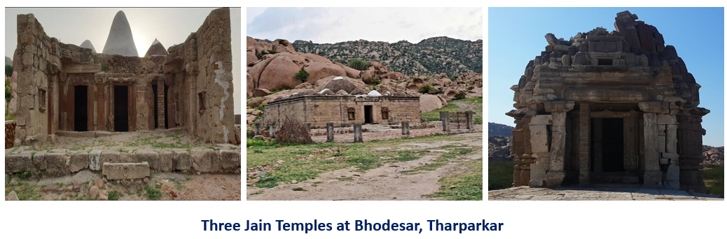 A Jain Sadhu - Three Jain Temples at Bhodesar