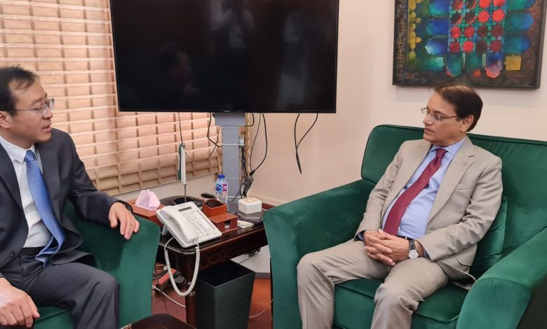 Photo of New Chinese Consul General meets Sindh Chief Secretary
