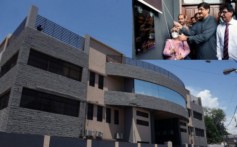 200-bed Sindh Institute of Child Health and Neonatology Children Hospital Korangi inaugurated