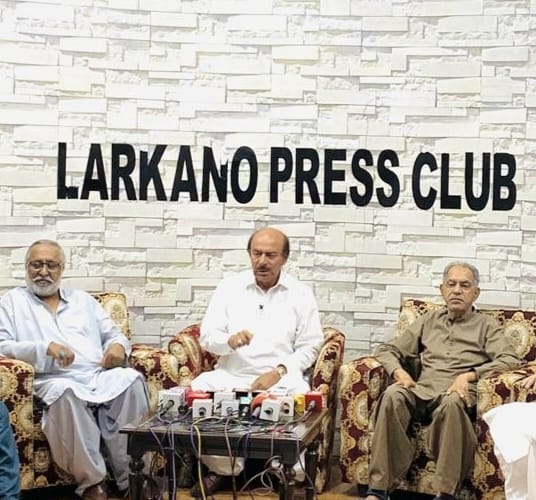 Nisar-Khuhro-Press-Conference-Sindh-Courier