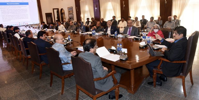 Sindh Cabinet Meeting