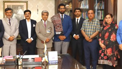 Photo of HEC Evaluation Team Visits Shah Abdul Latif University Khairpur
