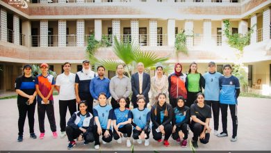 Photo of National Games Women Volleyball Training Camp held at Sukkur IBA University