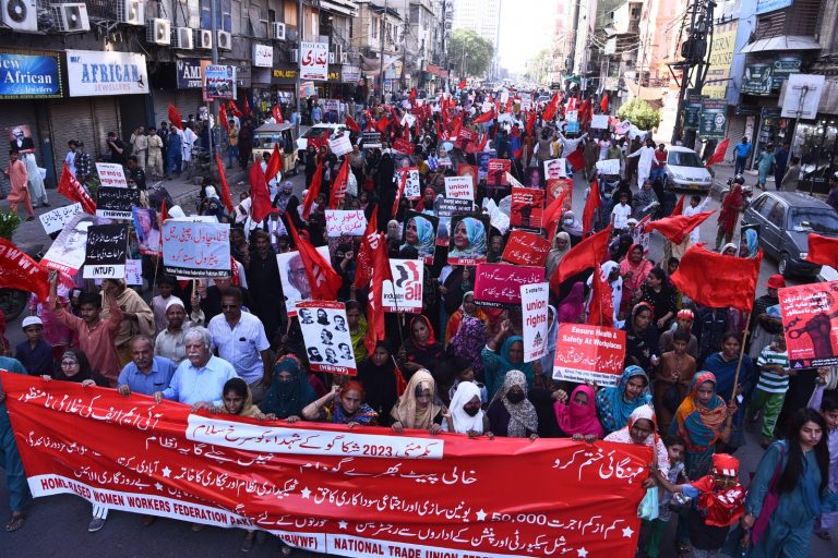 May Day rallyists accuse the govt. of safeguarding elites’ interests