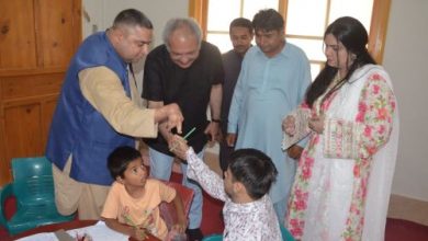 Photo of 100 Children of Larkana receiving rehabilitation services